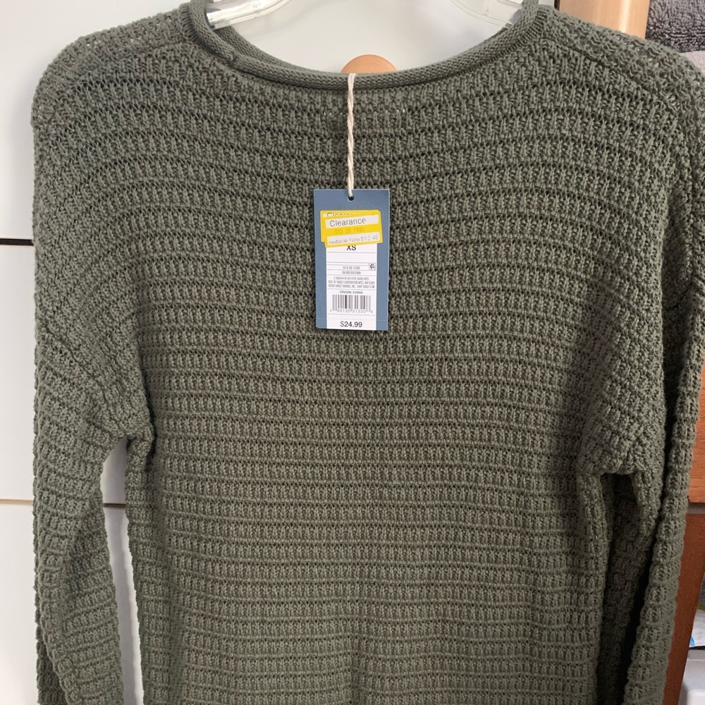 Women’s XS Green Sweater
